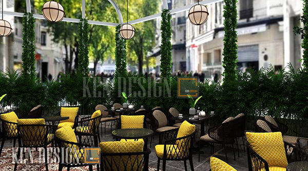 thiết kế quán cafe phong cách cổ điển